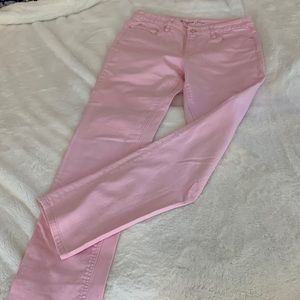 LizClaiborne denim “Jackie” soft pink jeans size 10 (fits more like 8)